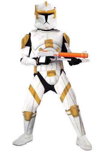 Star Wars Clone Wars Deluxe Clone Trooper Commander Cody Adult Costume