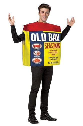 Old Bay Seasoning Can Adult Costume