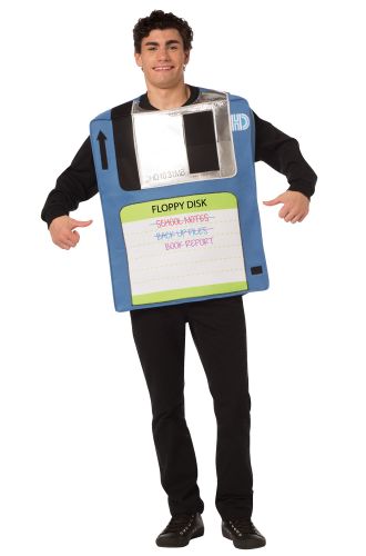 Floppy Disk Adult Costume