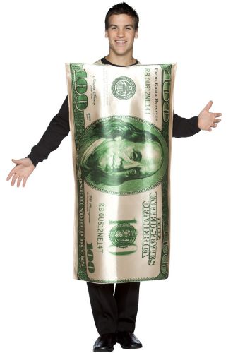 100 Dollar Bill Adult Costume