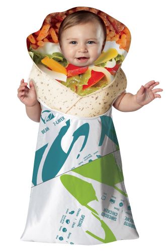 Taco Bell Burrito Bunting Infant Costume
