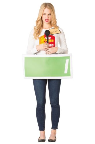 Price is Right Contestant Row Green Adult Costume