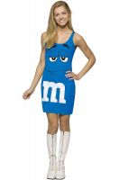M&M'S Blue Tank Dress Teen Costume
