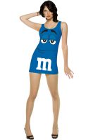 M&M'S Blue Tank Dress Adult Costume