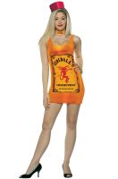 Fireball Bottle Tank Dress Adult Costume