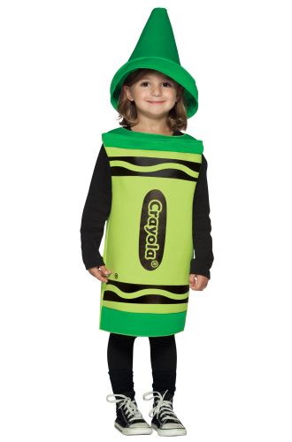 Crayola Green Toddler Costume (3T-4T)
