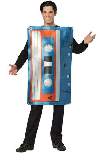 Get Real Cassette Tape Adult Costume