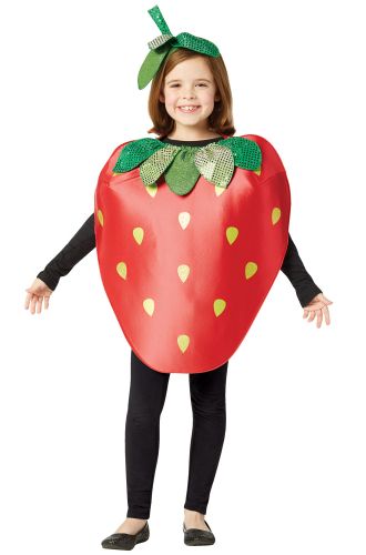 Silly Strawberry Child Costume