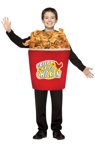Bucket of Fried Chicken Child Costume