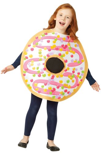 White Frosted Donut Child Costume