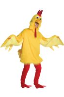 Fuzzy Chicken Adult Costume