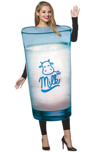 Get Real Glass of Milk Adult Costume