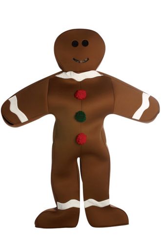 Gingerbread Man Cookie Adult Costume