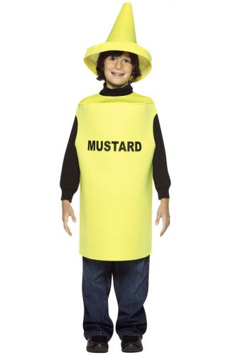 Lightweight Mustard Child Costume