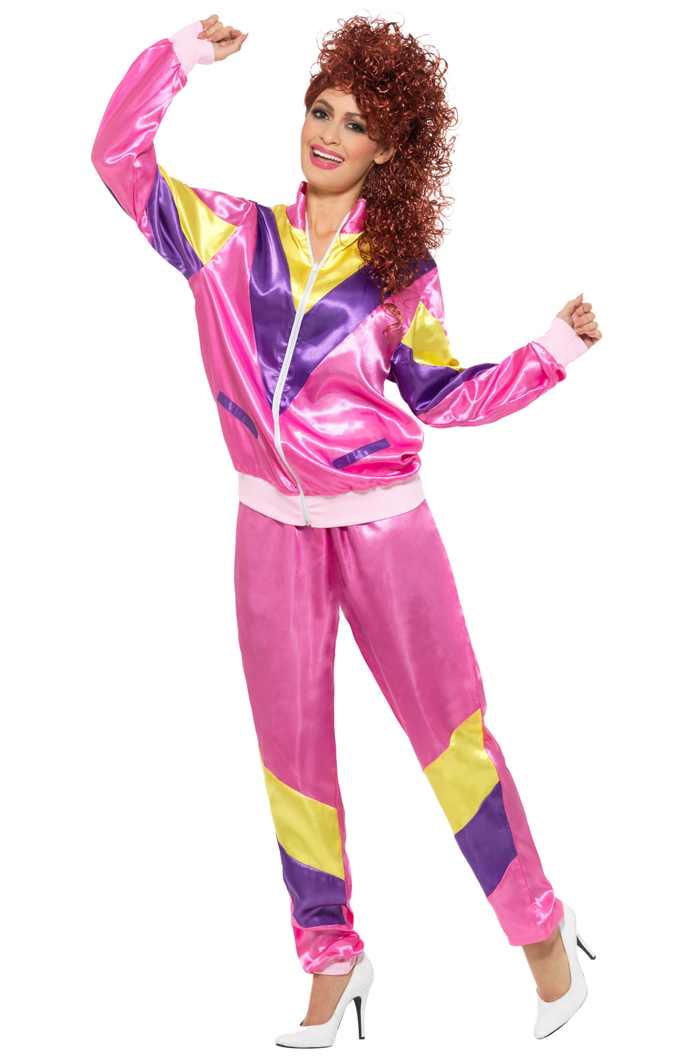 80s Fashion Female Shell Suit Adult Costume