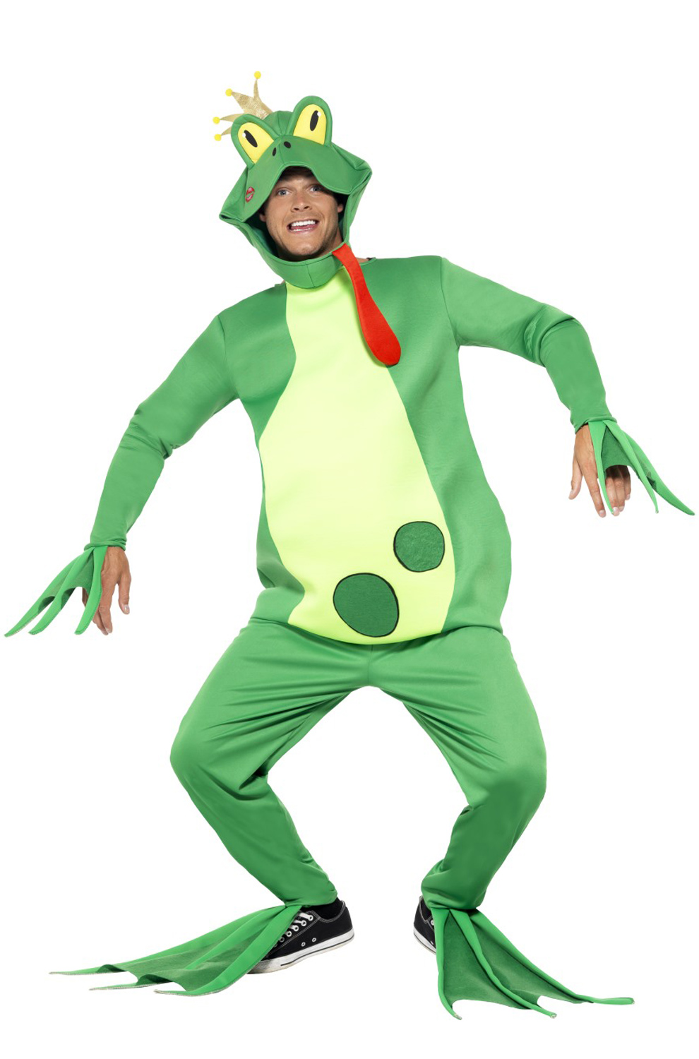 Details about   Halloween The Frog Prince Mascot Costume Suits Adults Size Birthday Party Dress 