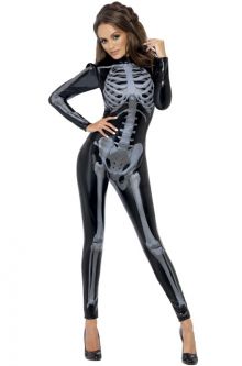 Fever Skeleton Adult Costume Gay Pride Fashion