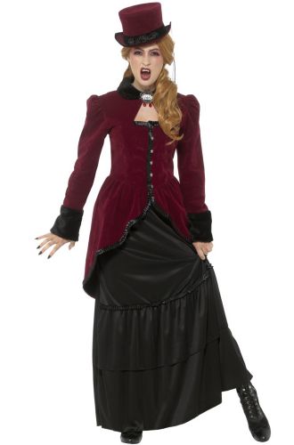 Deluxe Victorian Vampiress Adult Costume