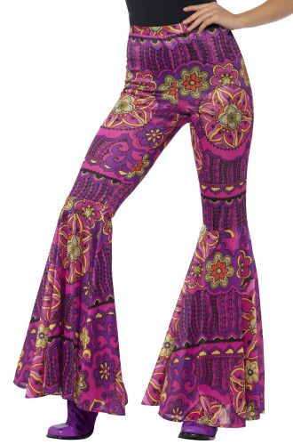 Psychedelic Flared Trousers Adult Costume