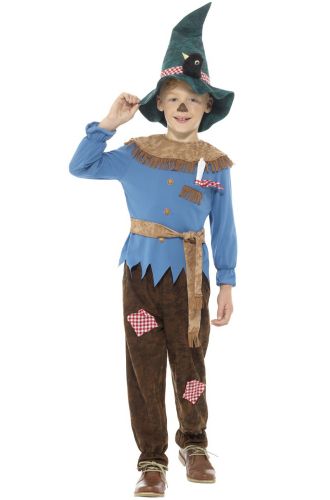 Patchwork Scarecrow Child Costume