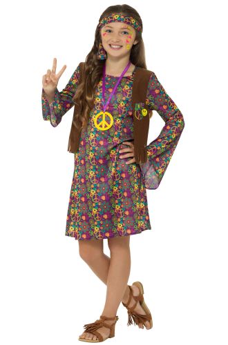 Hippie Girl Child Costume