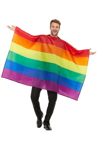 Rainbow Flag Adult Costume