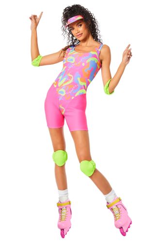 Rollerblade Barbie Adult Costume