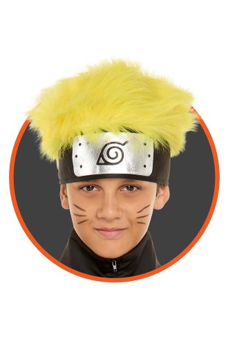 Naruto Child Headband with Hair
