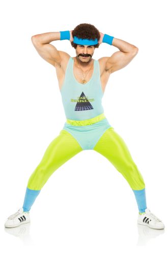 80's Gym Instructor Adult Costume