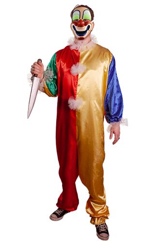 Young Michael Myers Clown Adult Costume
