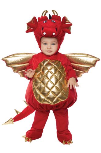 Red Dragon Toddler Costume