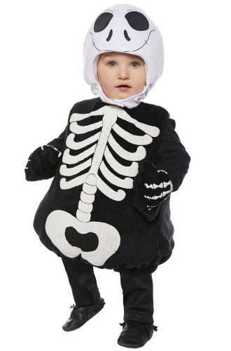 Skeleton Belly Baby Toddler Costume