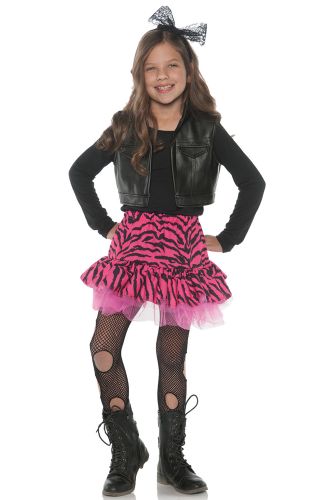 80's Zebra Rocker Child Costume