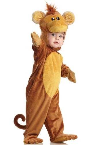 Cuddly Monkey Toddler Costume