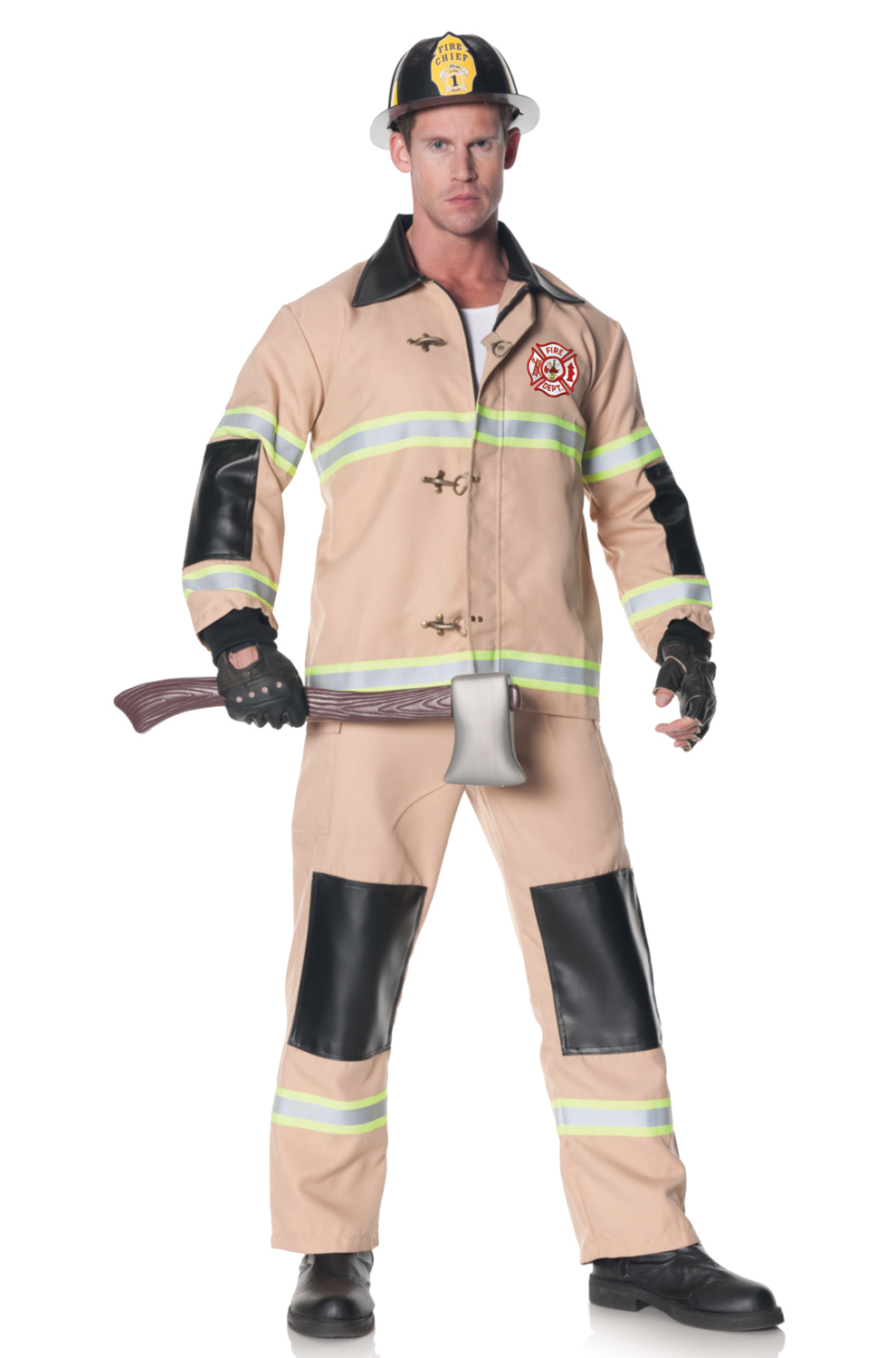 Firefighter Adult Costume - PureCostumes.com