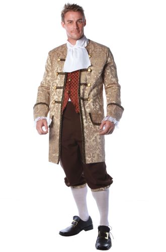 Noble Colonial Man Adult Costume