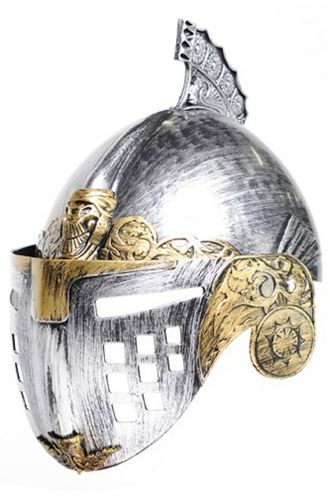 Gladiator Cage Helmet Silver