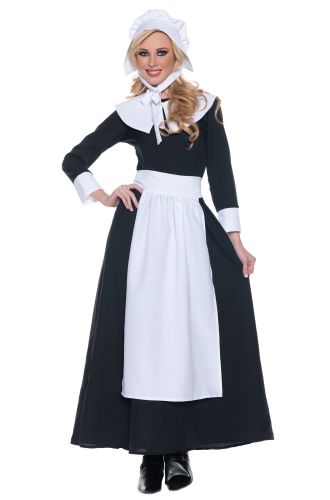 Basic Pilgrim Woman Adult Costume