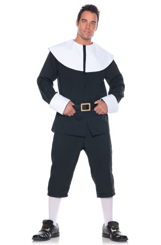 Basic Pilgrim Man Plus Size Costume