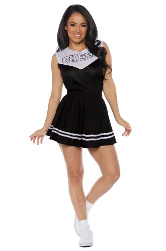 Cheer Adult Costume (Black)