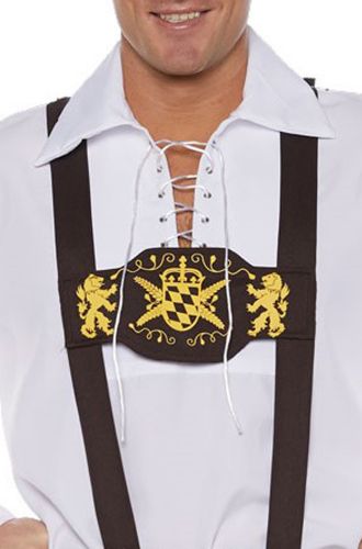 Crest Lederhosen Adult Suspenders