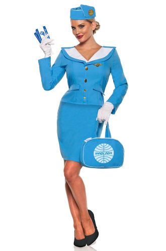 Pan Am Stewardess Adult Costume